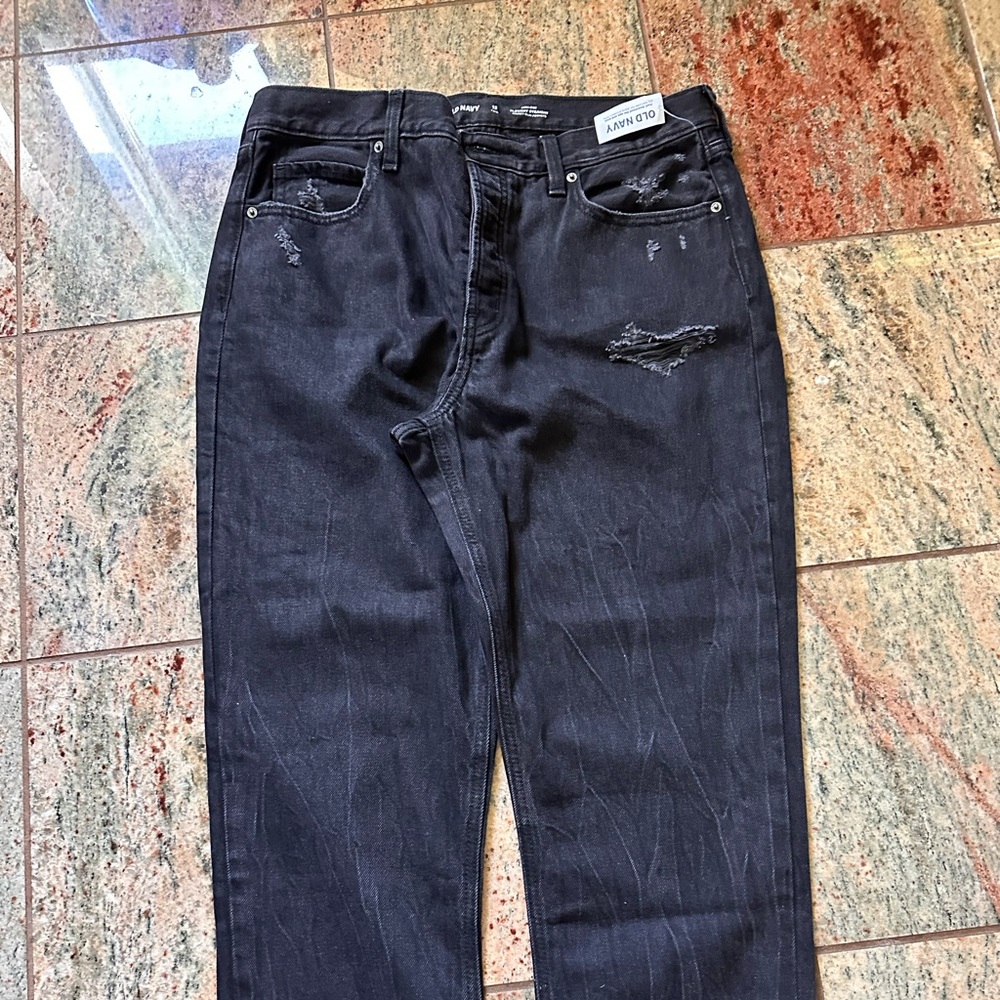 Old Navy Jeans NWT Size 12 Tall Button Fly